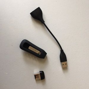 Fitbit One accessories charger, holder, USB dongle